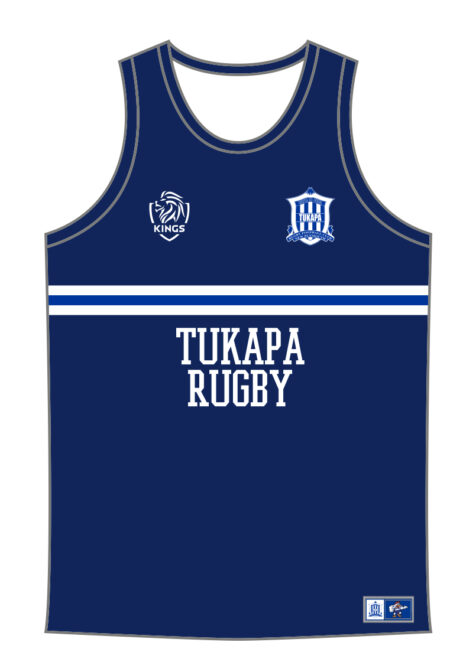 KIDS / ADULTS TUKAPA TRAINING SINGLET – BLUE