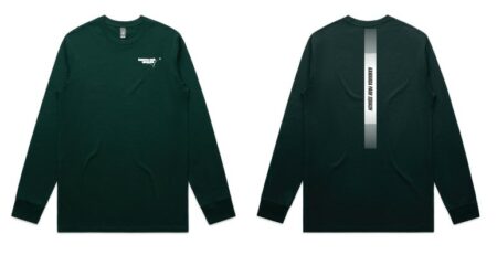 Kawaroa Men’s Pine Green L/S Tee