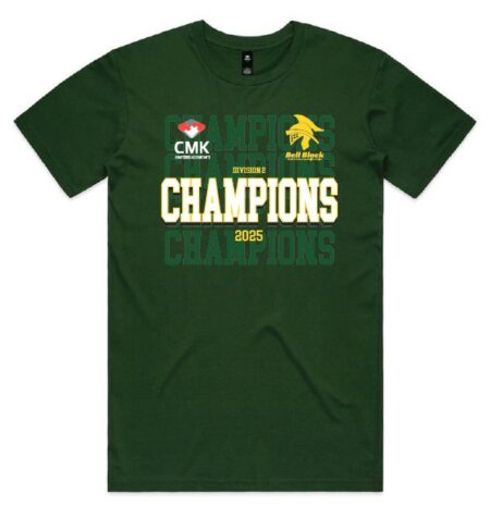 Bell Block Div 2 winners tee