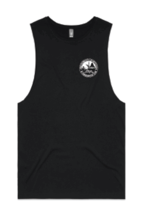 NP Sport Fishing Club Adults Barnard Black Tank