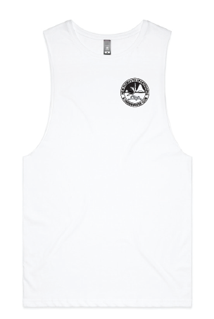NP Sport Fishing Club Adults Barnard White Tank