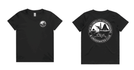 NP Sport Fishing Kids/Youth Black Staple Tee