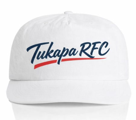 Tukapa AS Colour Surf  Cap (White) Club Text Cap