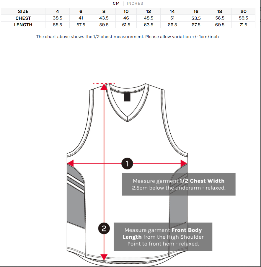 Pickleball NP Ladies Singlet - Image 2